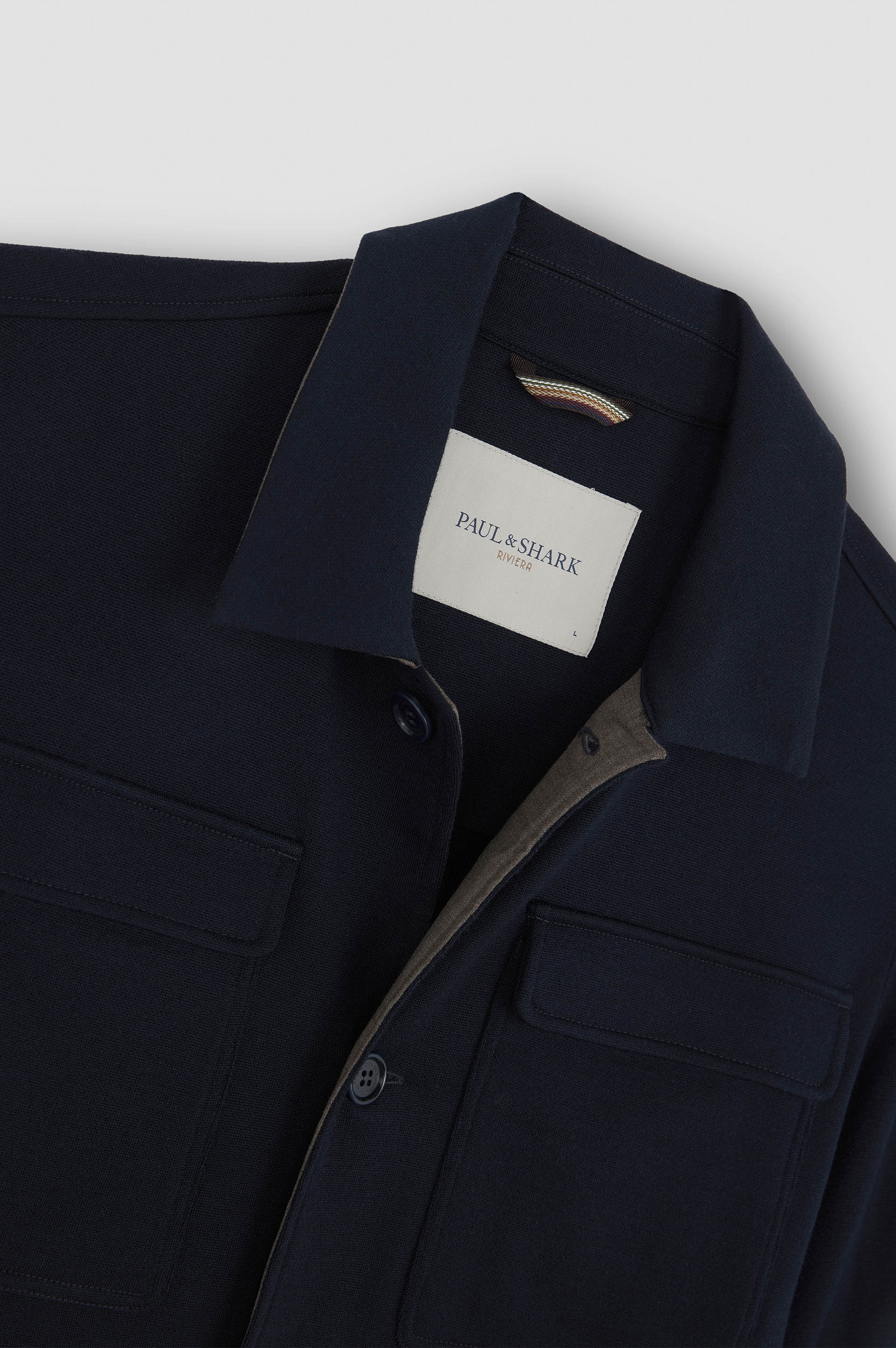 MERINO EXTRAFINE WOOL OVERSHIRT - 5