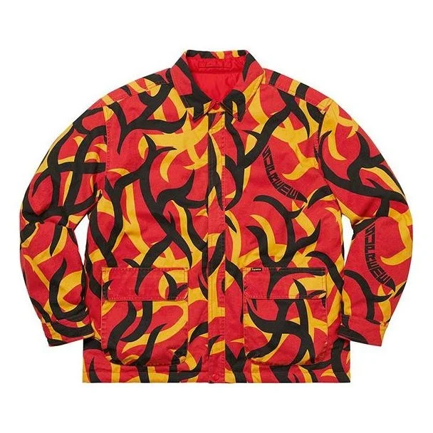 Supreme FW19 Week 8 Reversible Puffy Work Jacket SUP-FW19-794 - 1