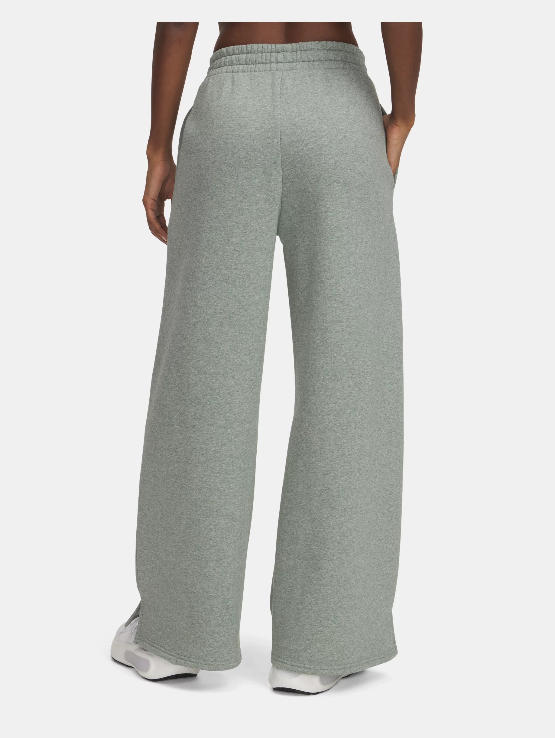 Women's UA Icon Fleece Wide Leg Pants - 2