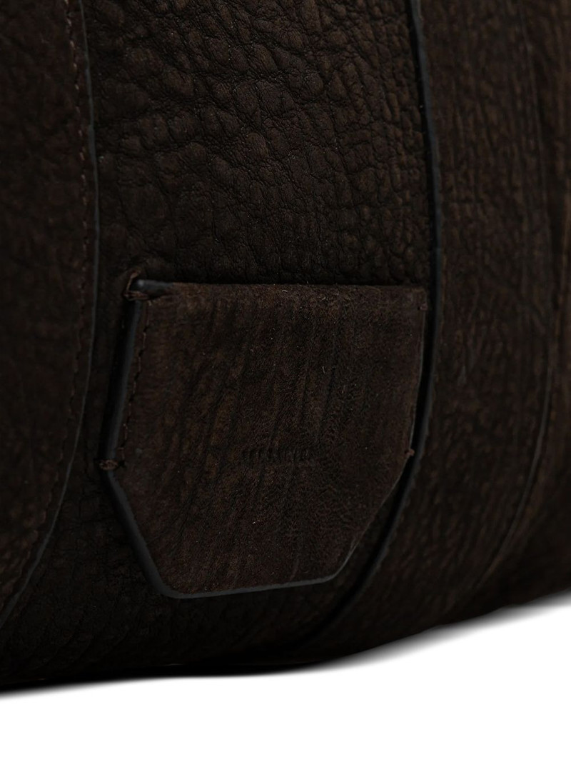 grained-leather tote bag 5