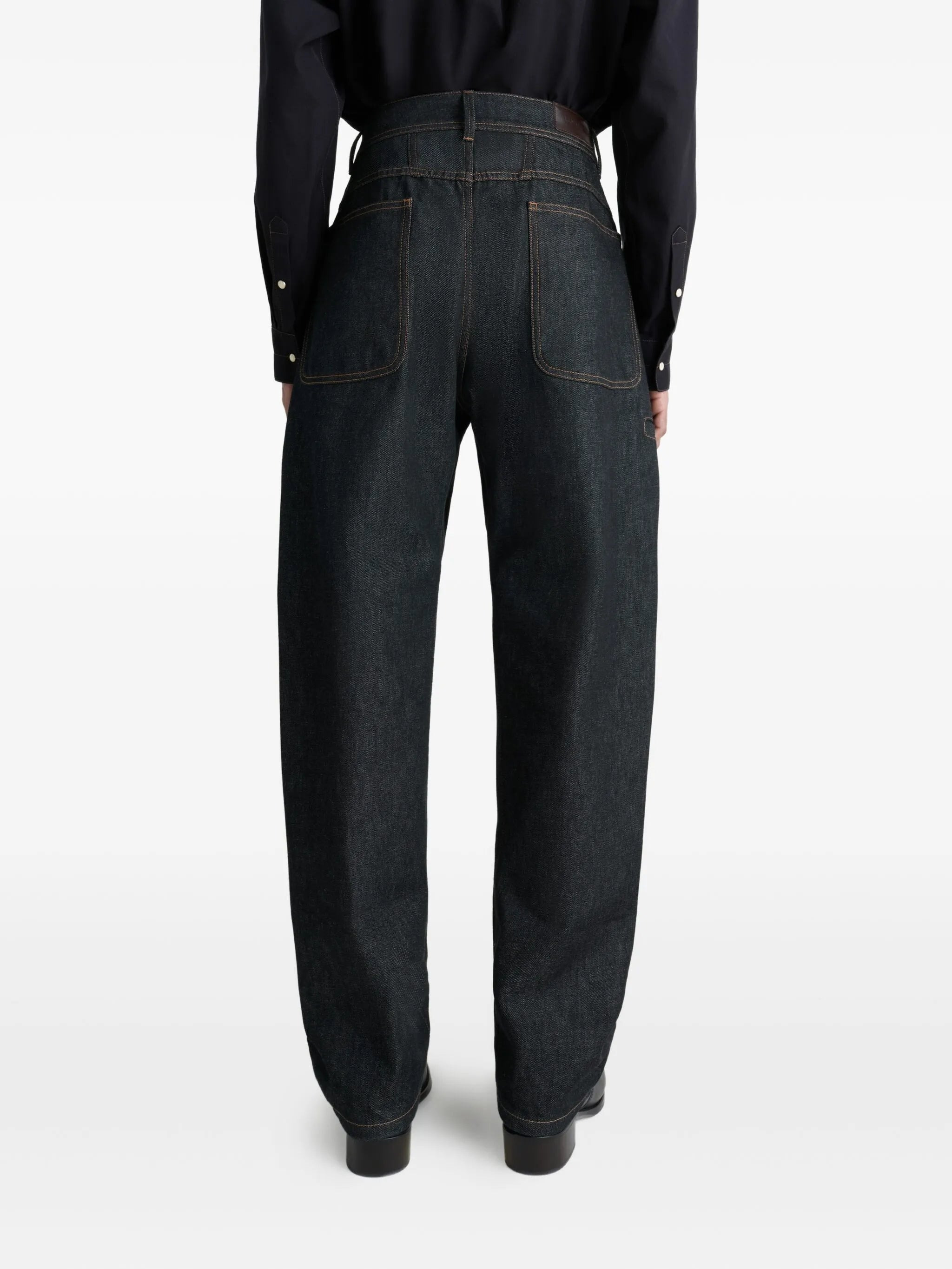 Lemaire Twisted Workwear Panel Jeans - 5