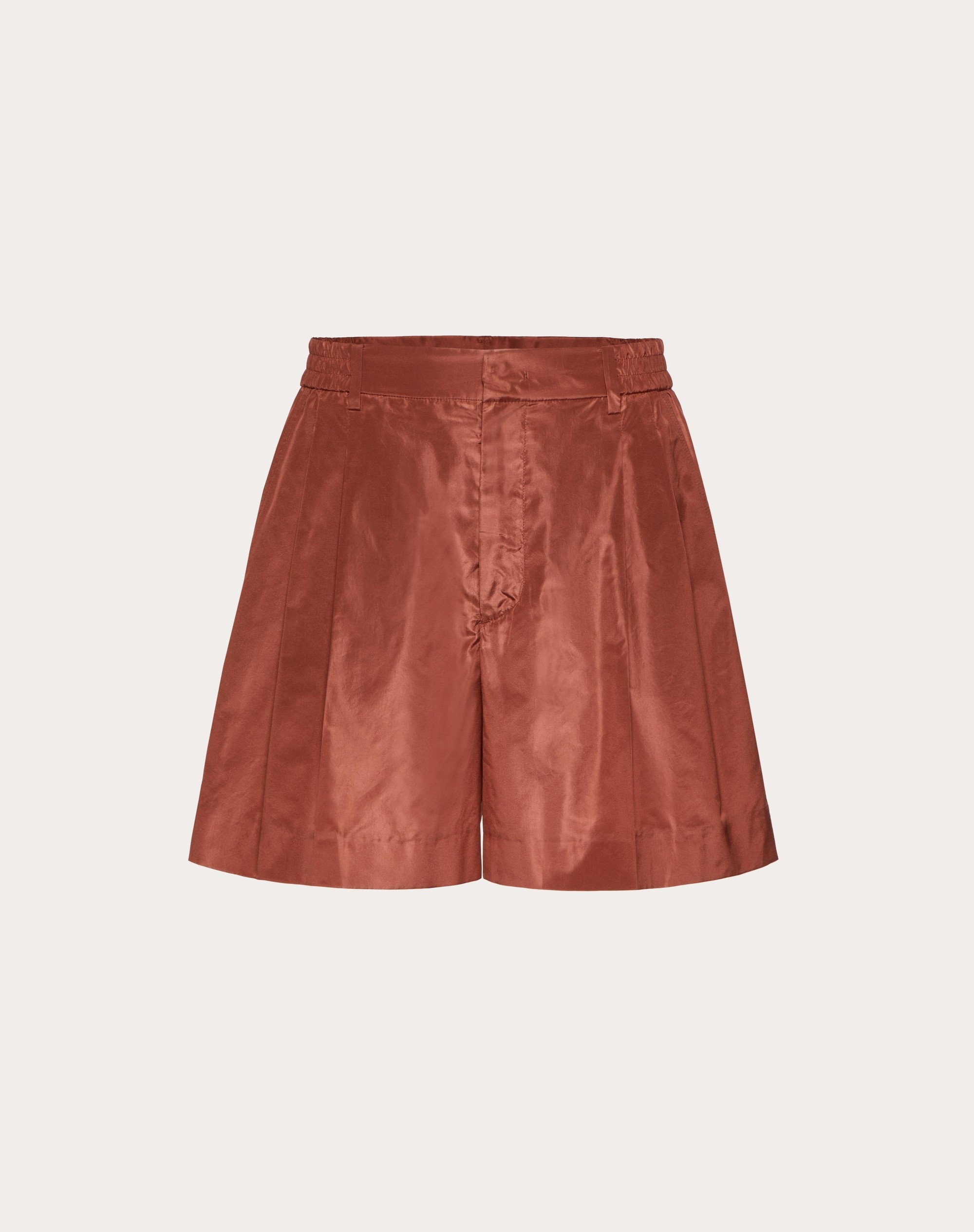 WASHED TAFFETA SHORTS - 1