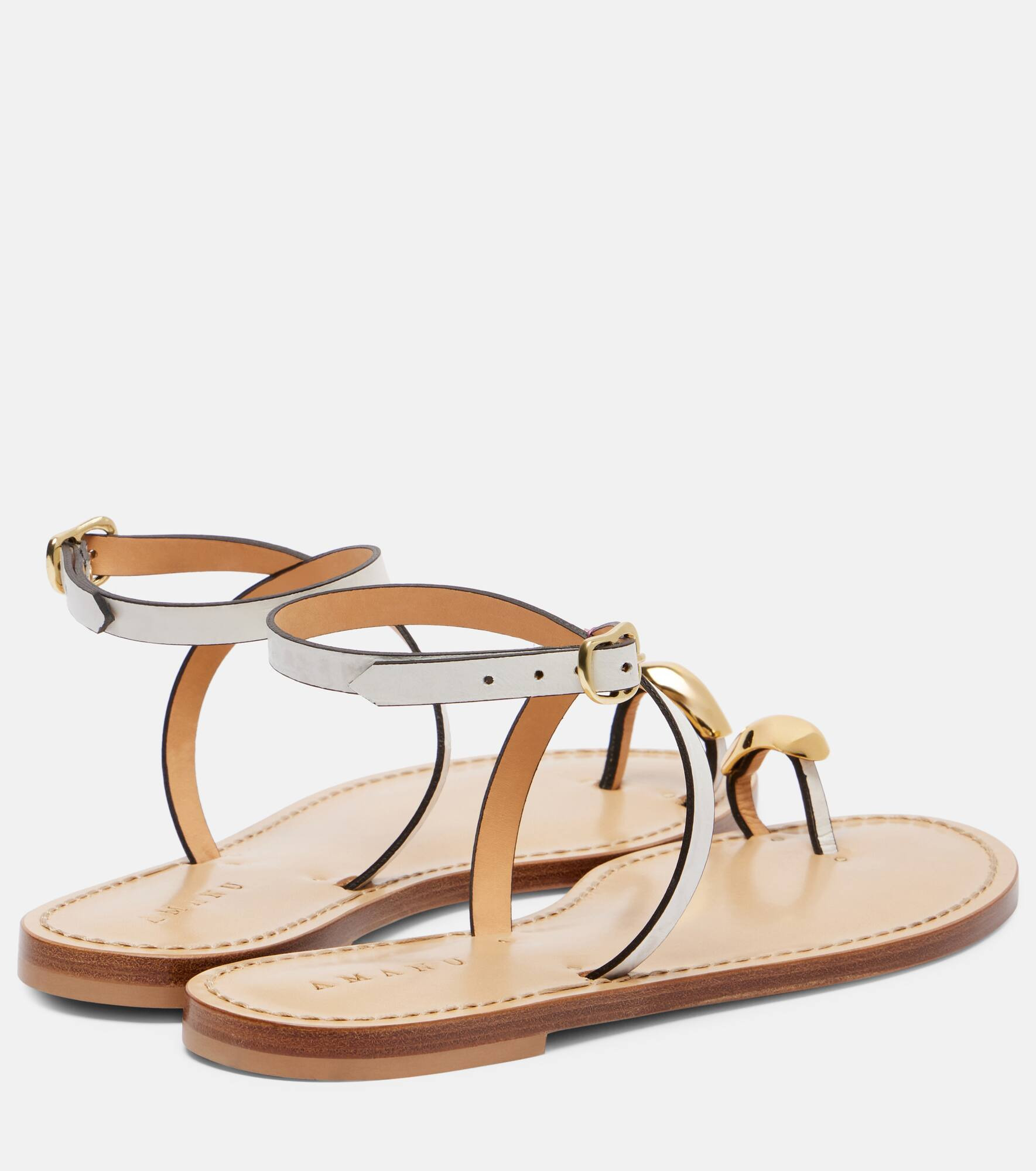 Kigali embellished leather sandals - 2