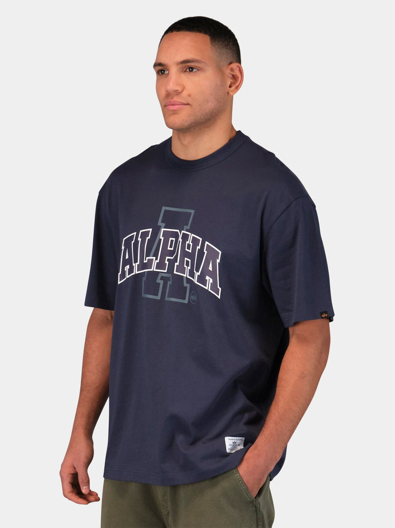 ALPHA INDUSTRIES RELAXED COLLEGIATE A TEE outlook