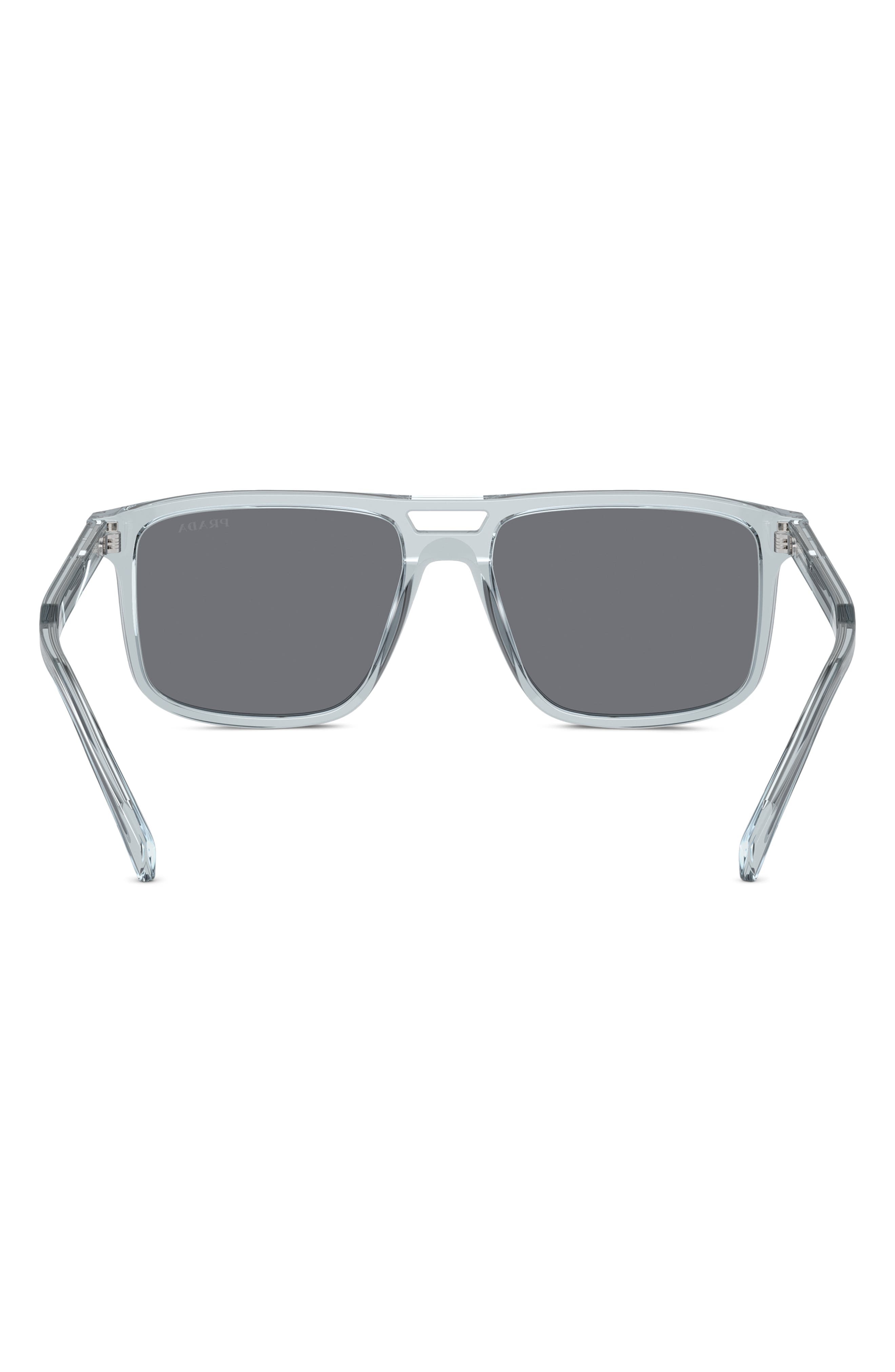 58mm Rectangular Sunglasses - 4