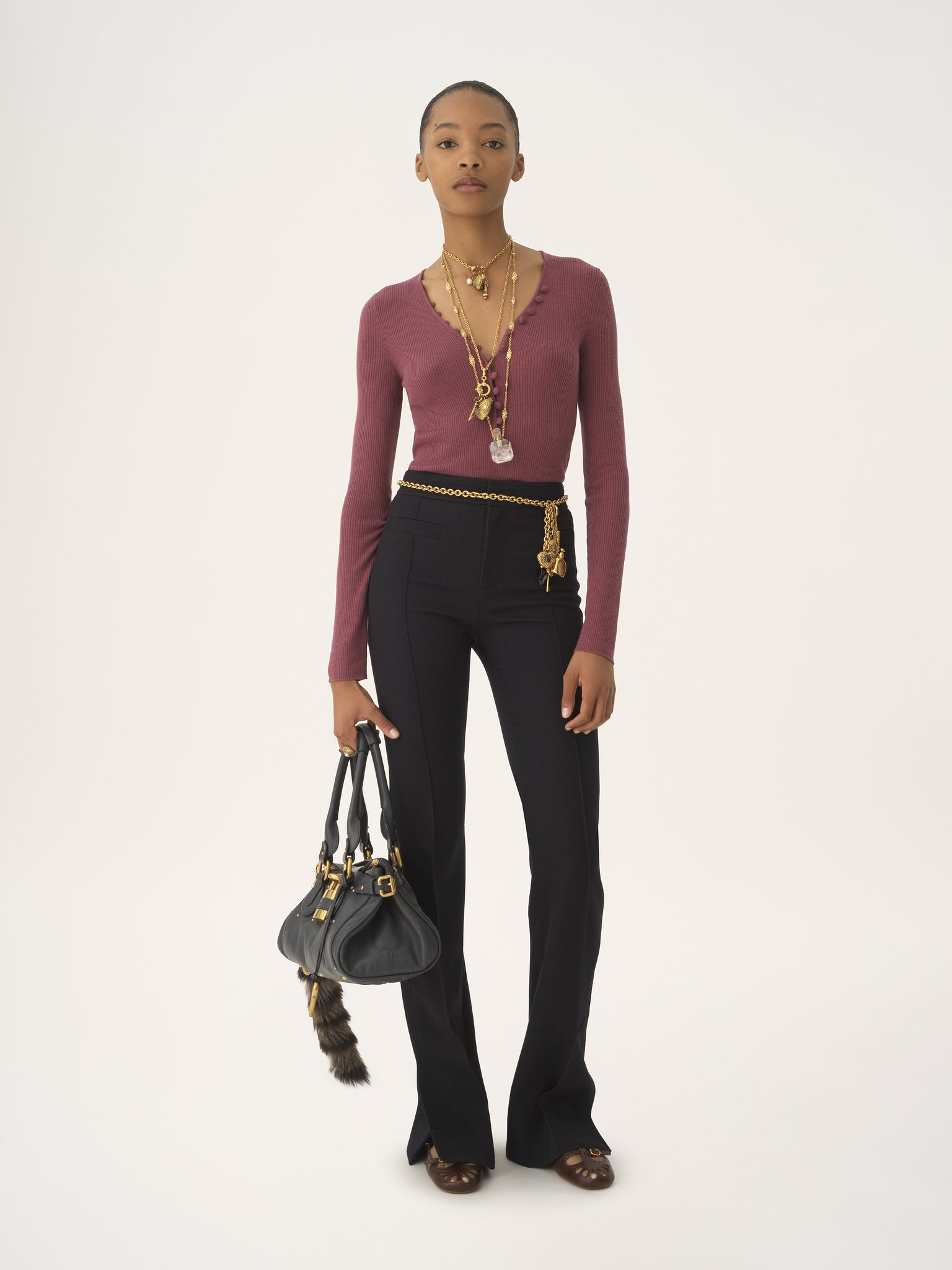 HENLEY SHIRT IN A MERINO WOOL KNIT - 3