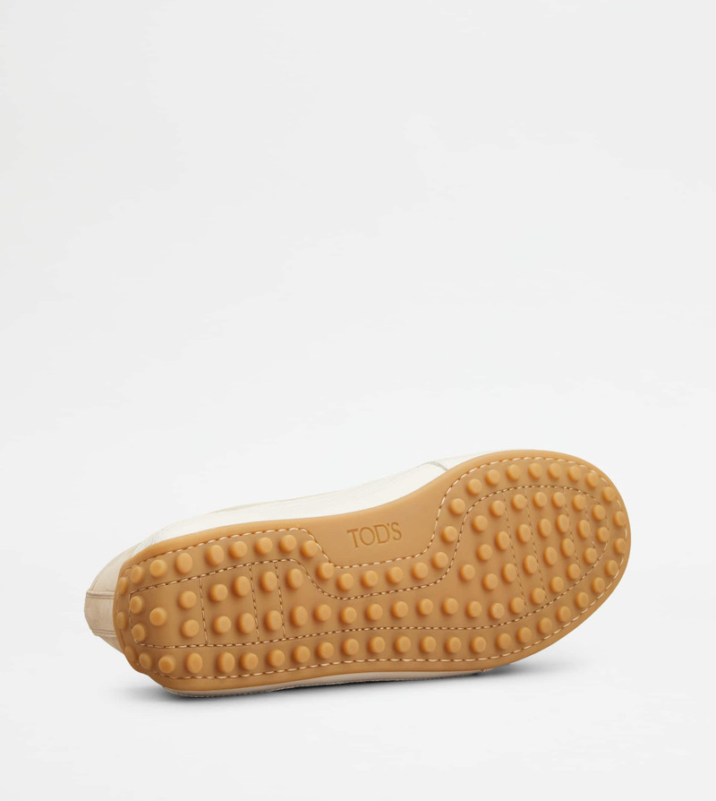 SNEAKERS IN NUBUCK - BEIGE 4
