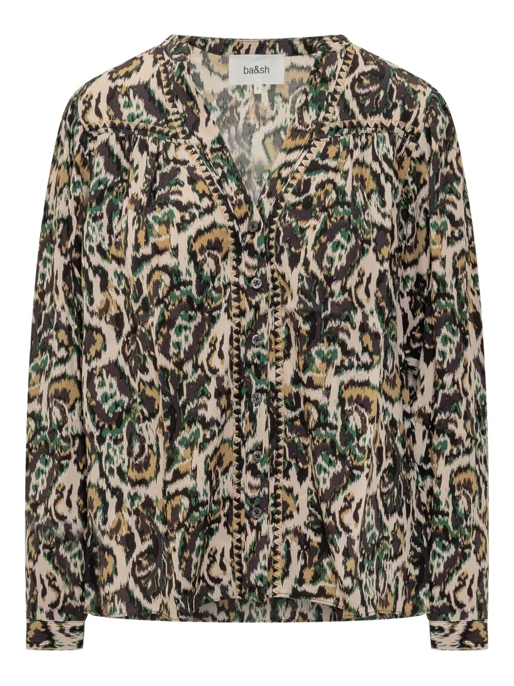 Onada buttoned-printed shirt - 1