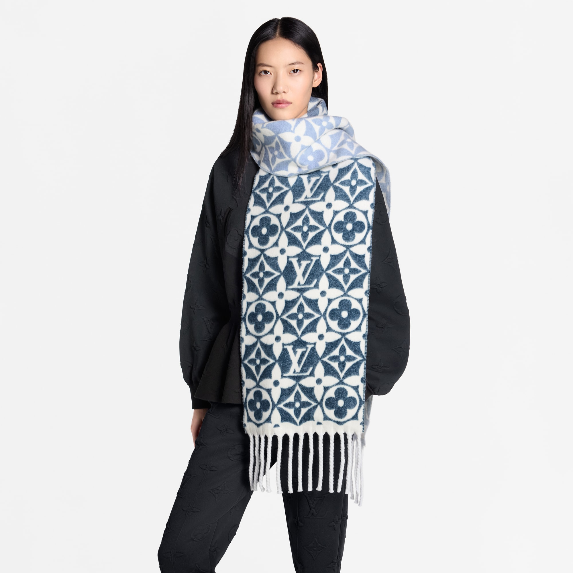 LV Frosty Gradient Scarf - 3