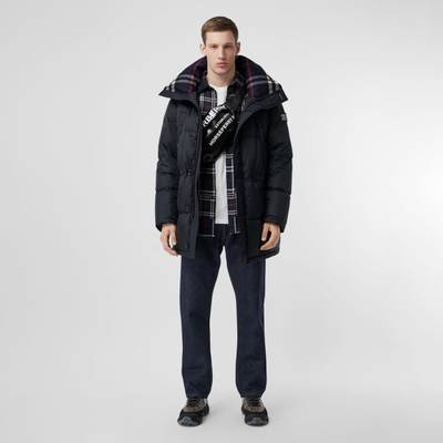 Burberry Logo Detail Hooded Puffer Coat outlook