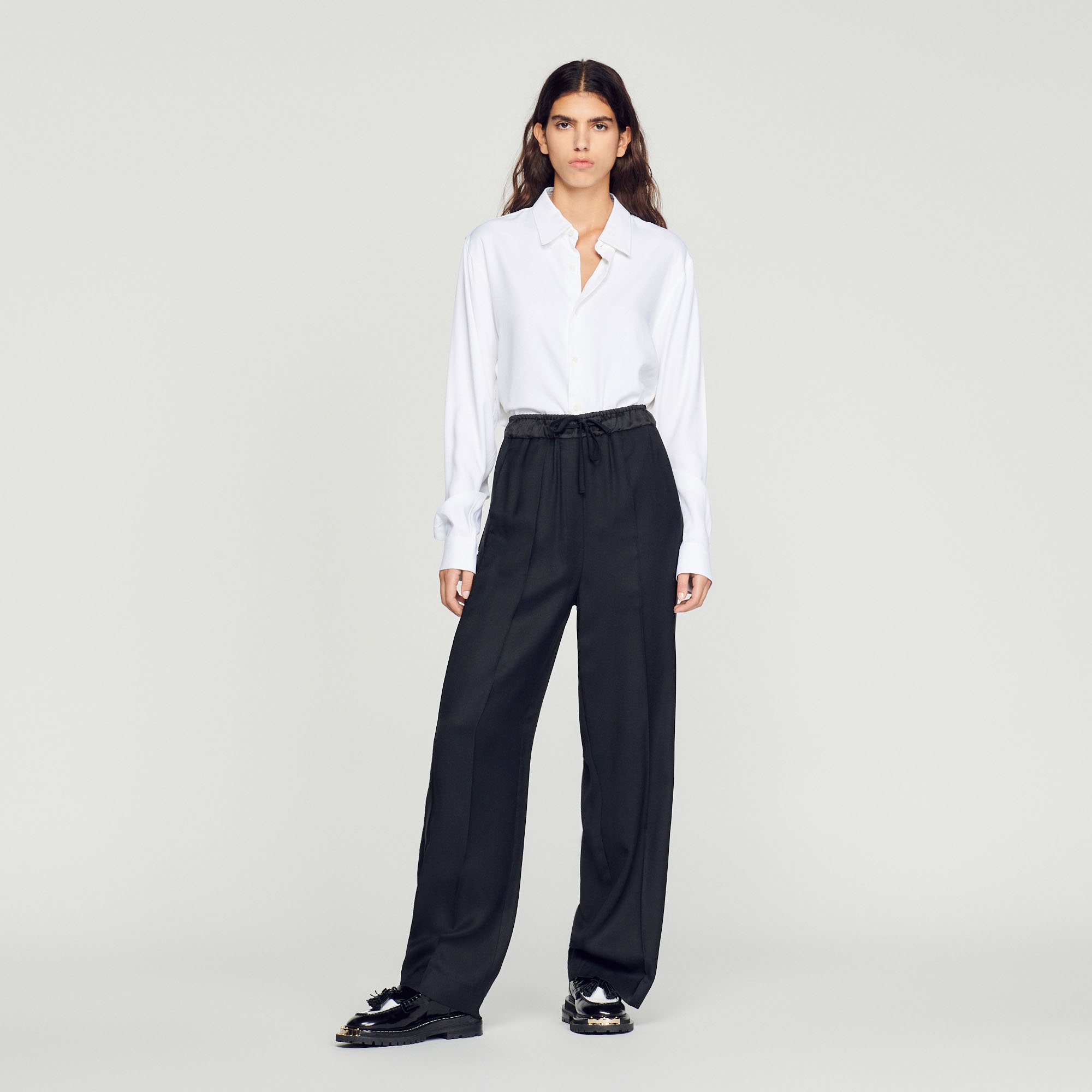 Flowing long-sleeved shirt - 5