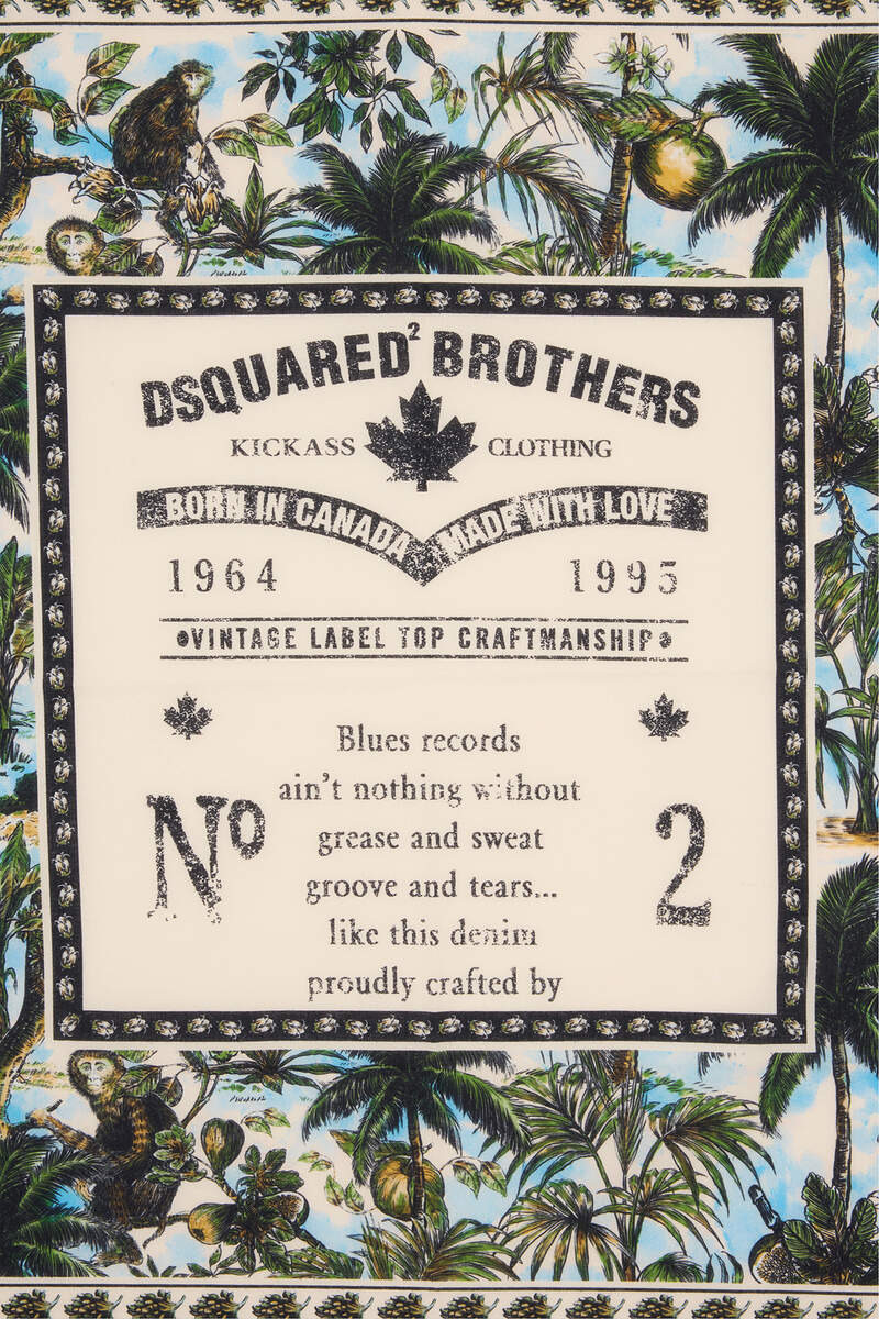 DSQUARED2 MONKEY BUSINESS FOULARD outlook