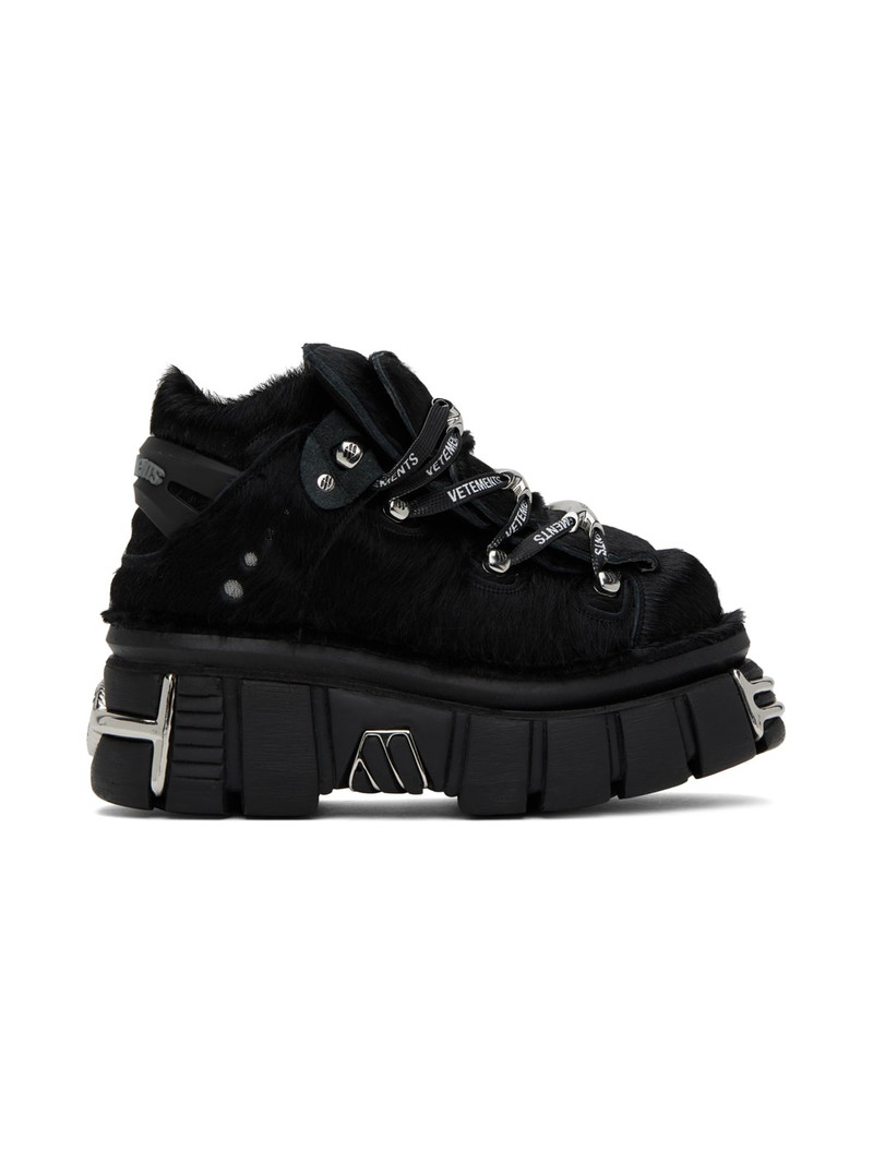 Black New Rock Edition Platform Sneakers 1