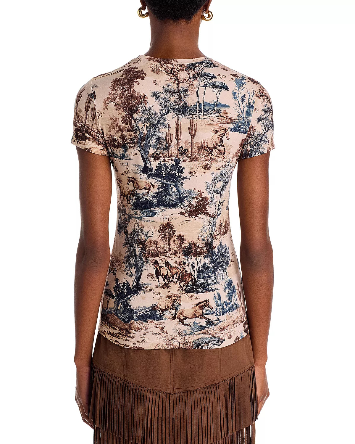 Ressi Western Toile Tee - 3