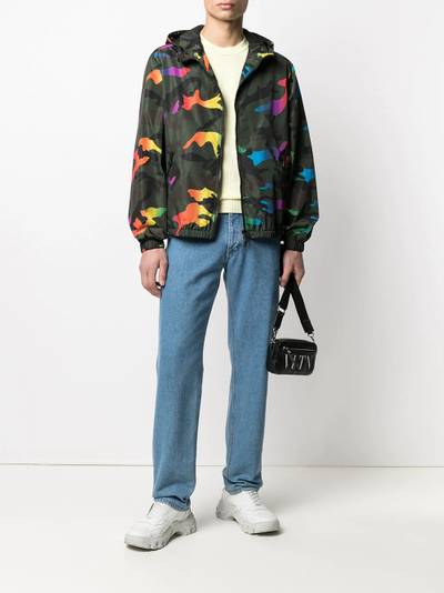 Valentino camouflage-print jacket outlook