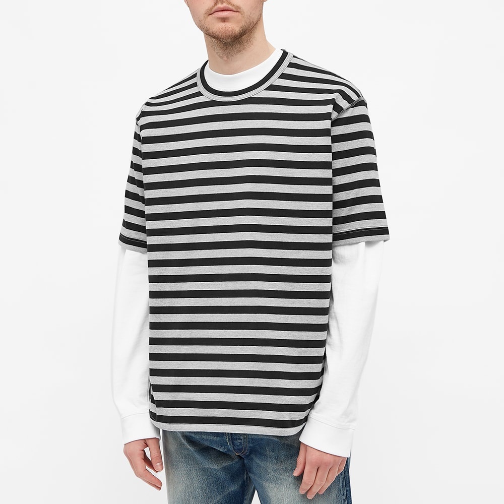 Junya Watanabe MAN Striped Tee - 4