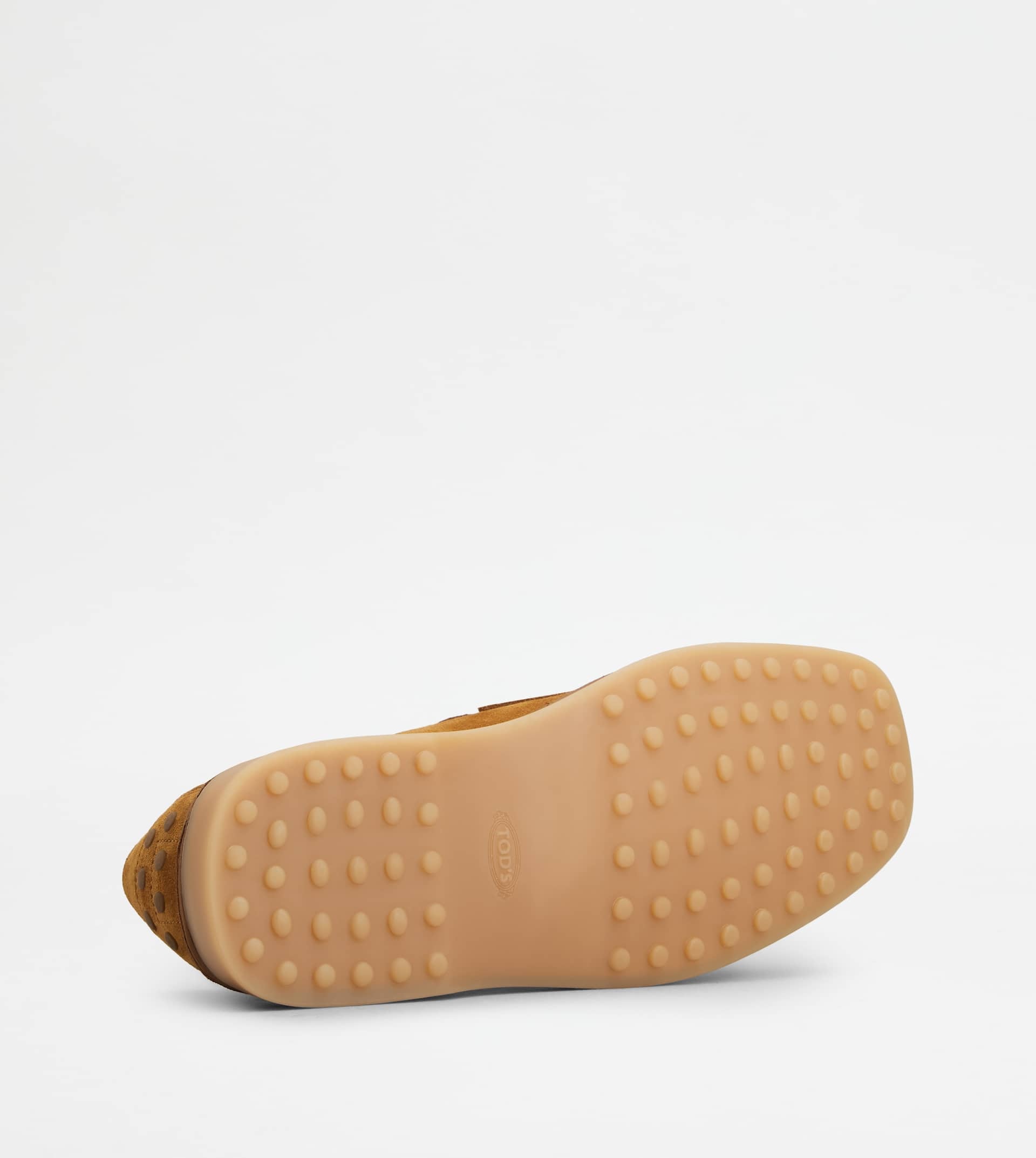LOAFERS IN SUEDE - BROWN - 4