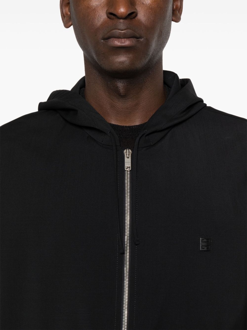 4G wool zipped hoodie - 5