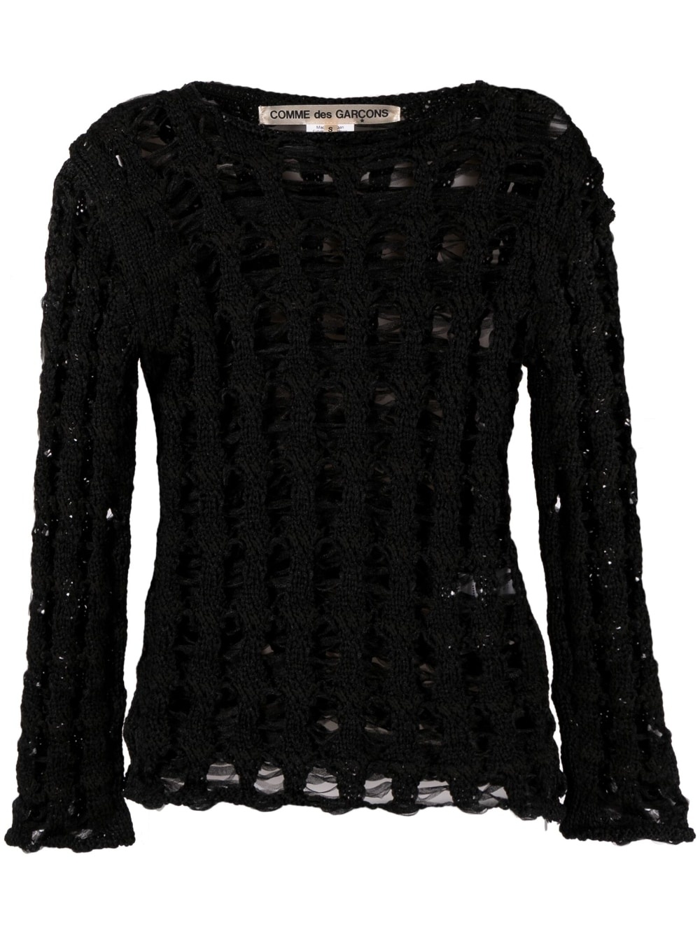 open-knit jumper - 1