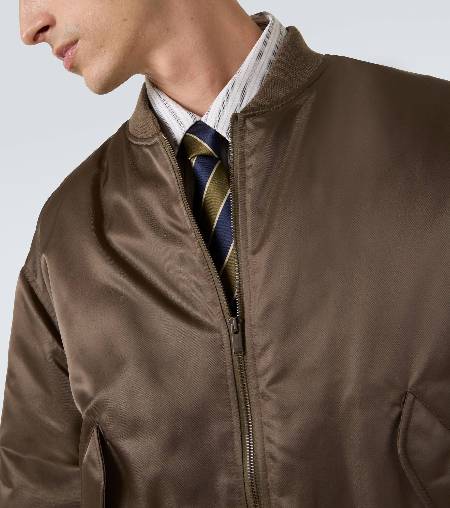 Twill bomber jacket - 7
