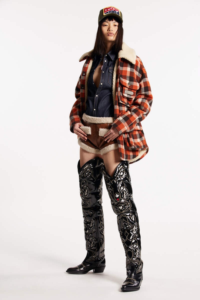 D2 OVER-THE-KNEE COWBOY BOOTS - 6