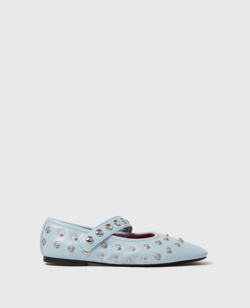 Ryder Popper-Studded Ballet Flats - 1