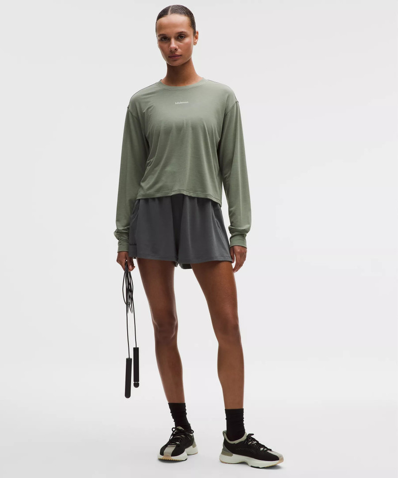 lululemon Jersey Training Long-Sleeve Shirt *Wordmark outlook