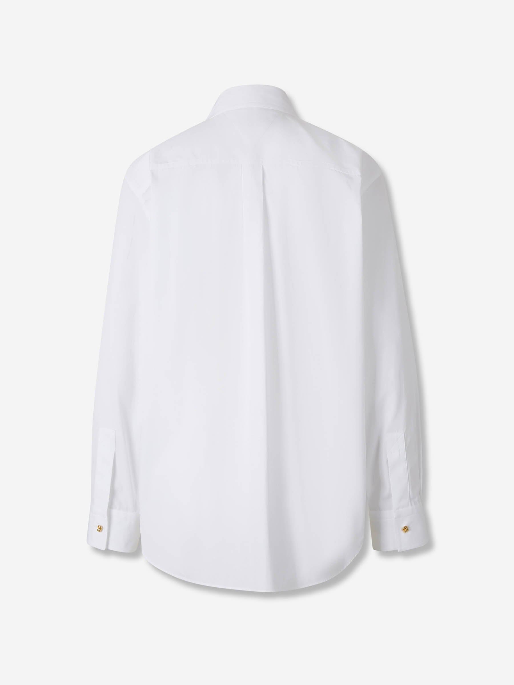 PLAIN COTTON SHIRT - 2