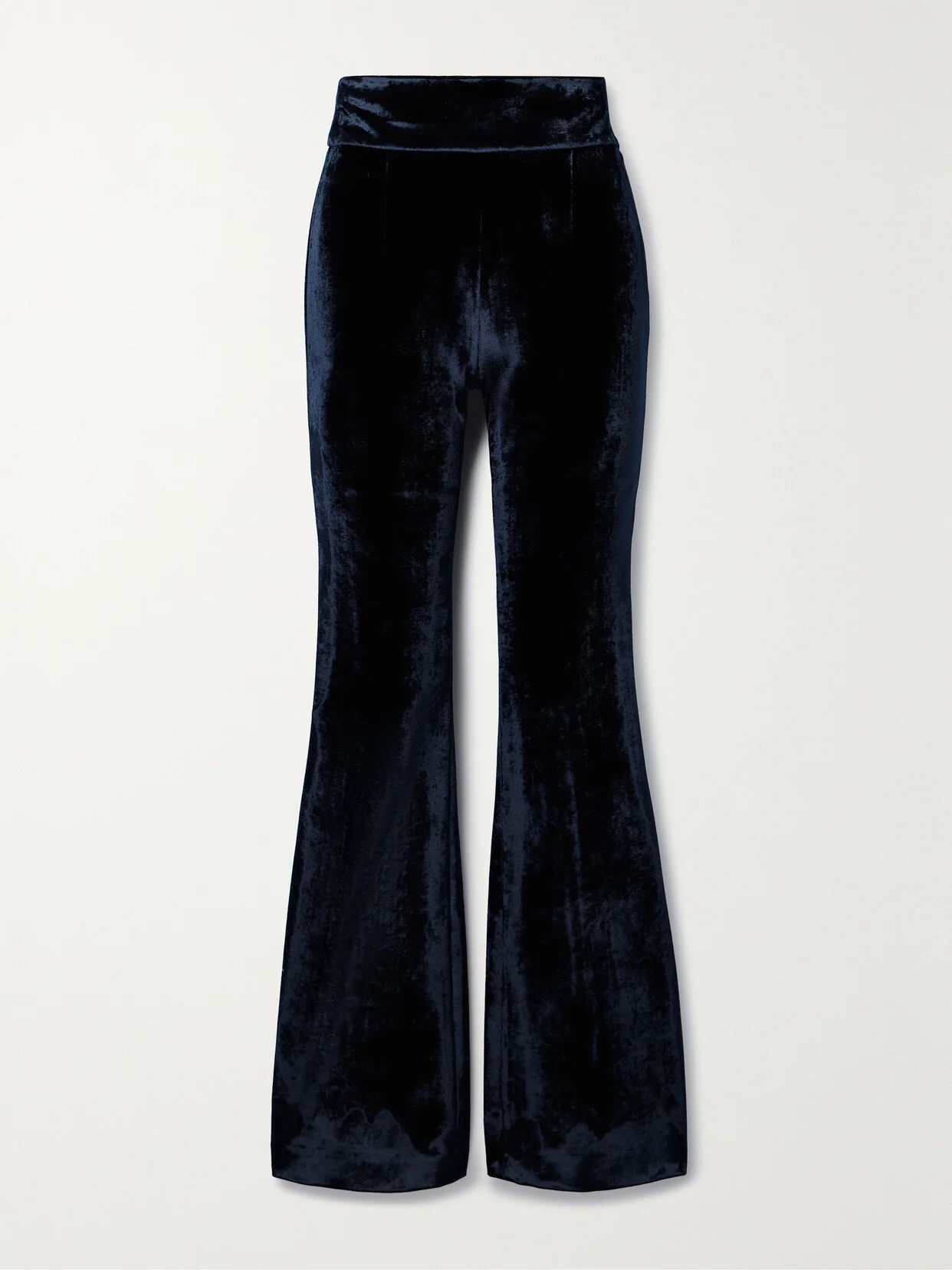Velvet Flared Pants - 1