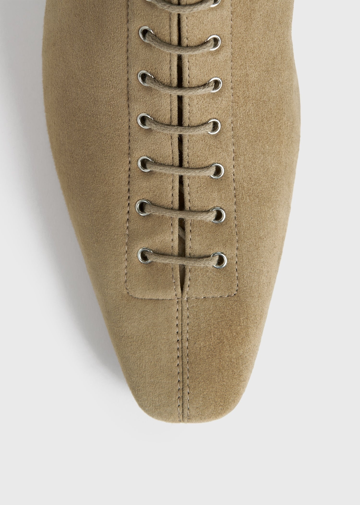 Suede lace-up boots desert - 6