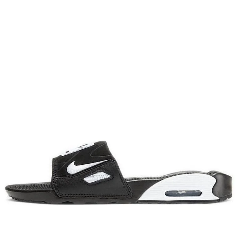 (WMNS) Nike Air Max 90 Slide 'Black White' CT5241-002 - 1