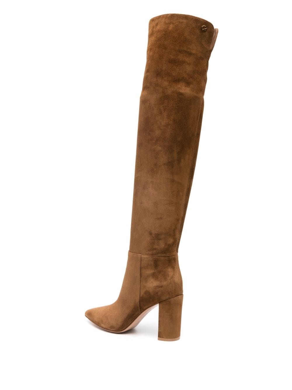 Piper 90mm suede knee-high boots - 3