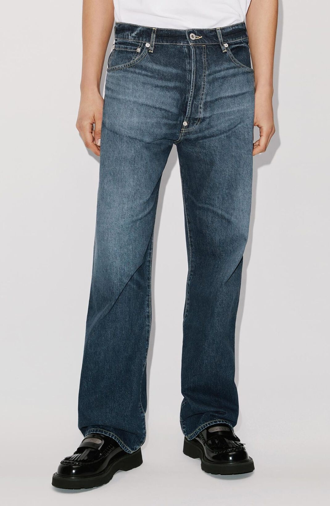 SUISEN relaxed fit jeans - 4