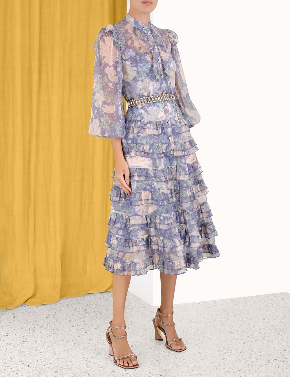 ワンピース ZIMMERMANN scallop dress pearl ZIMMERMANN scallop dress pearl - メルカリ