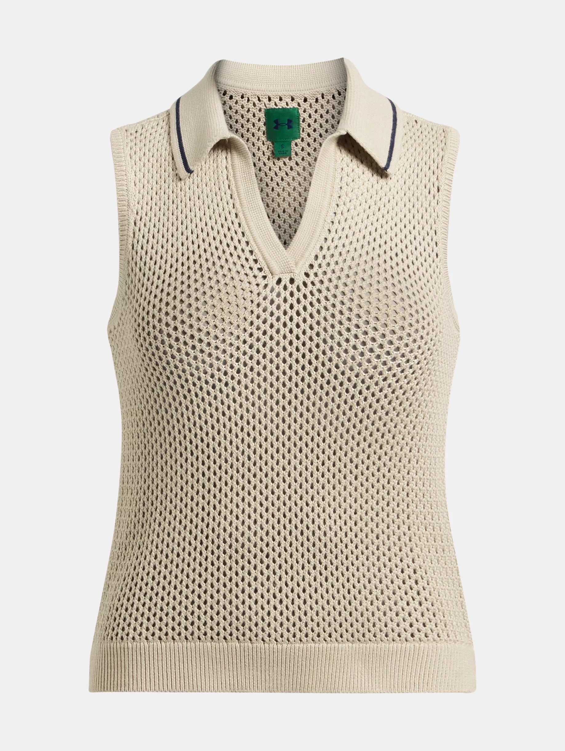 Women's UA Premier Sleeveless Sweater Polo - 1