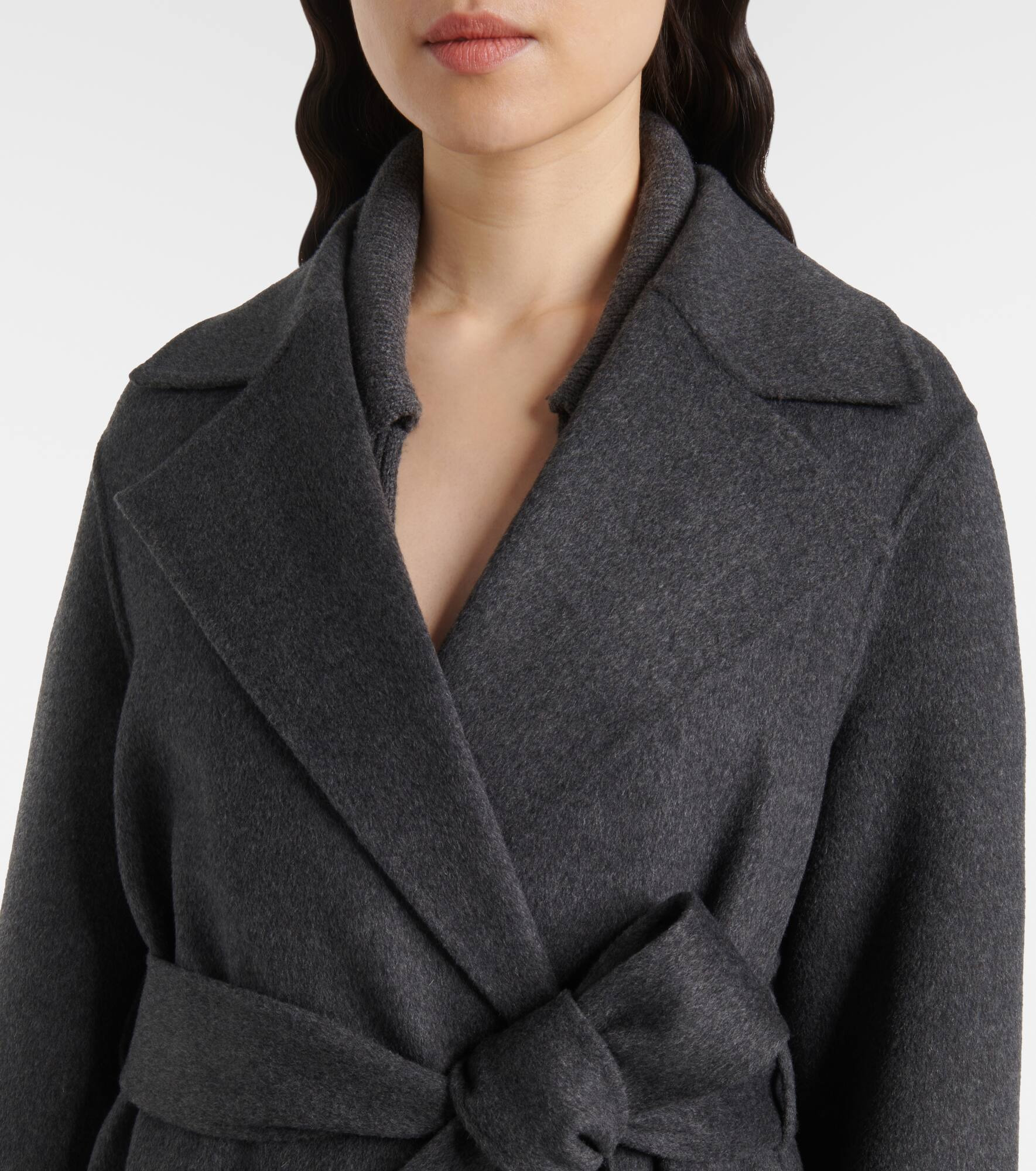 Arline wool and cashmere coat - 4