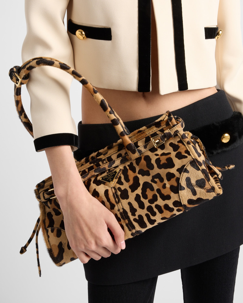 Prada Medium printed leather handbag outlook