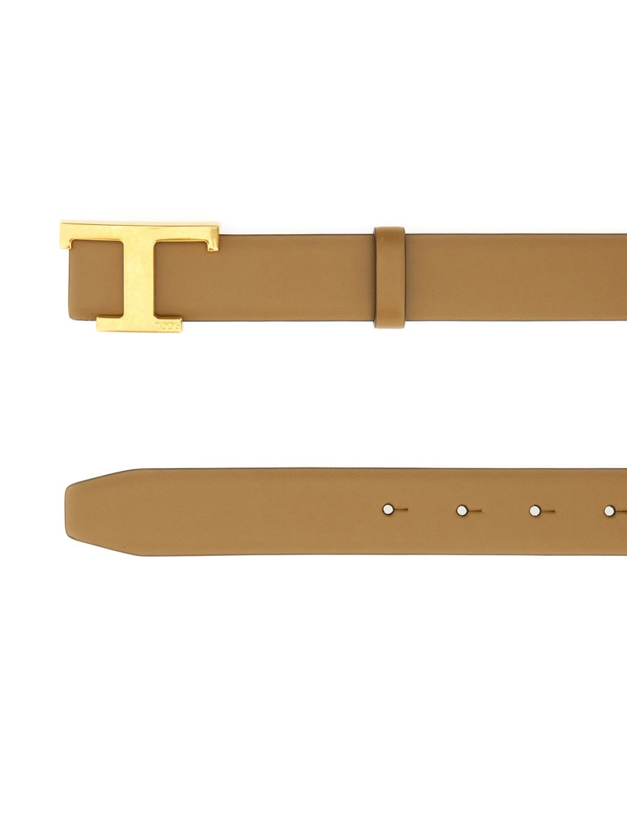 T TIMELESS REVERSIBLE LEATHER BELT - 2