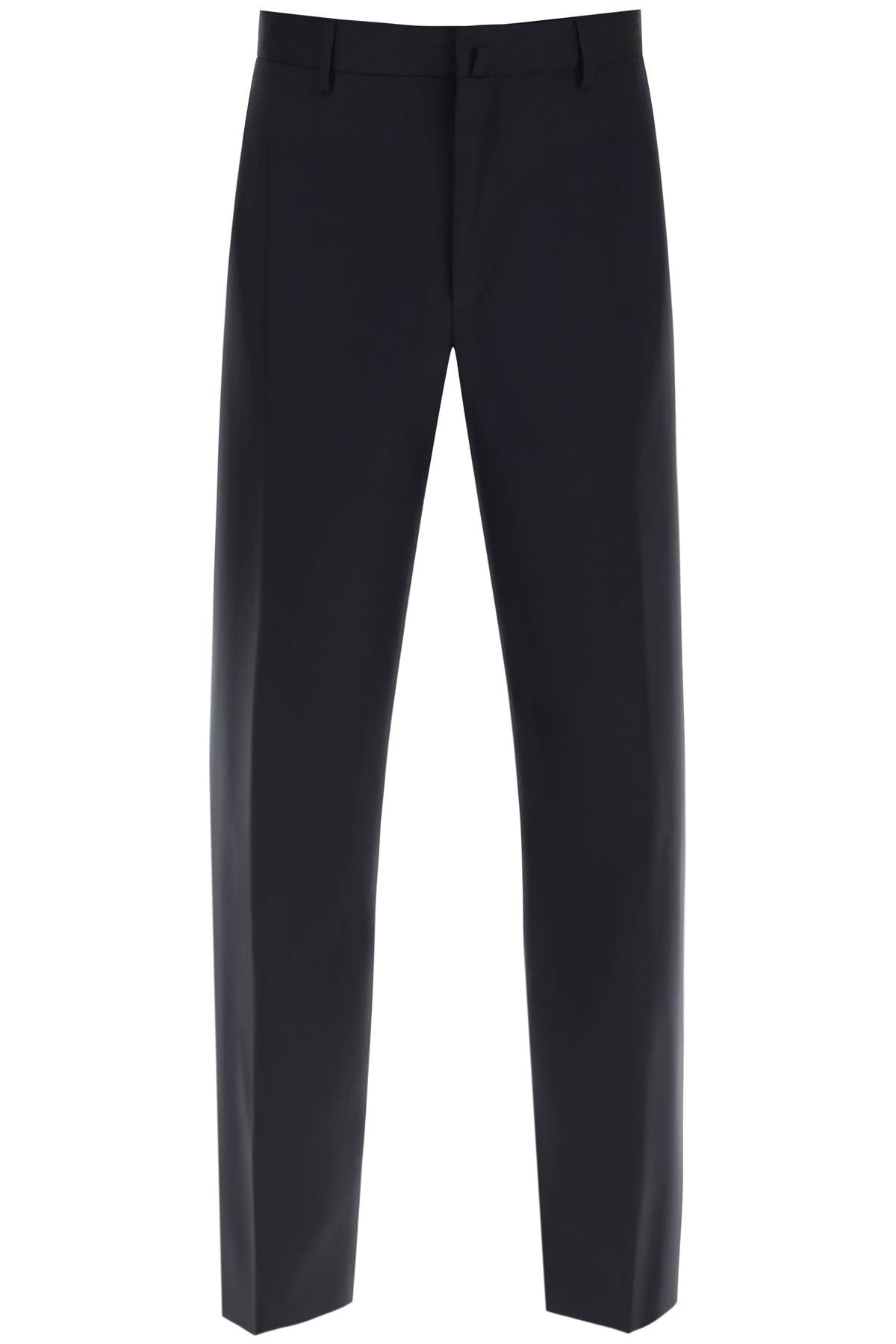 Cigarette Pants In Light Wool - 1