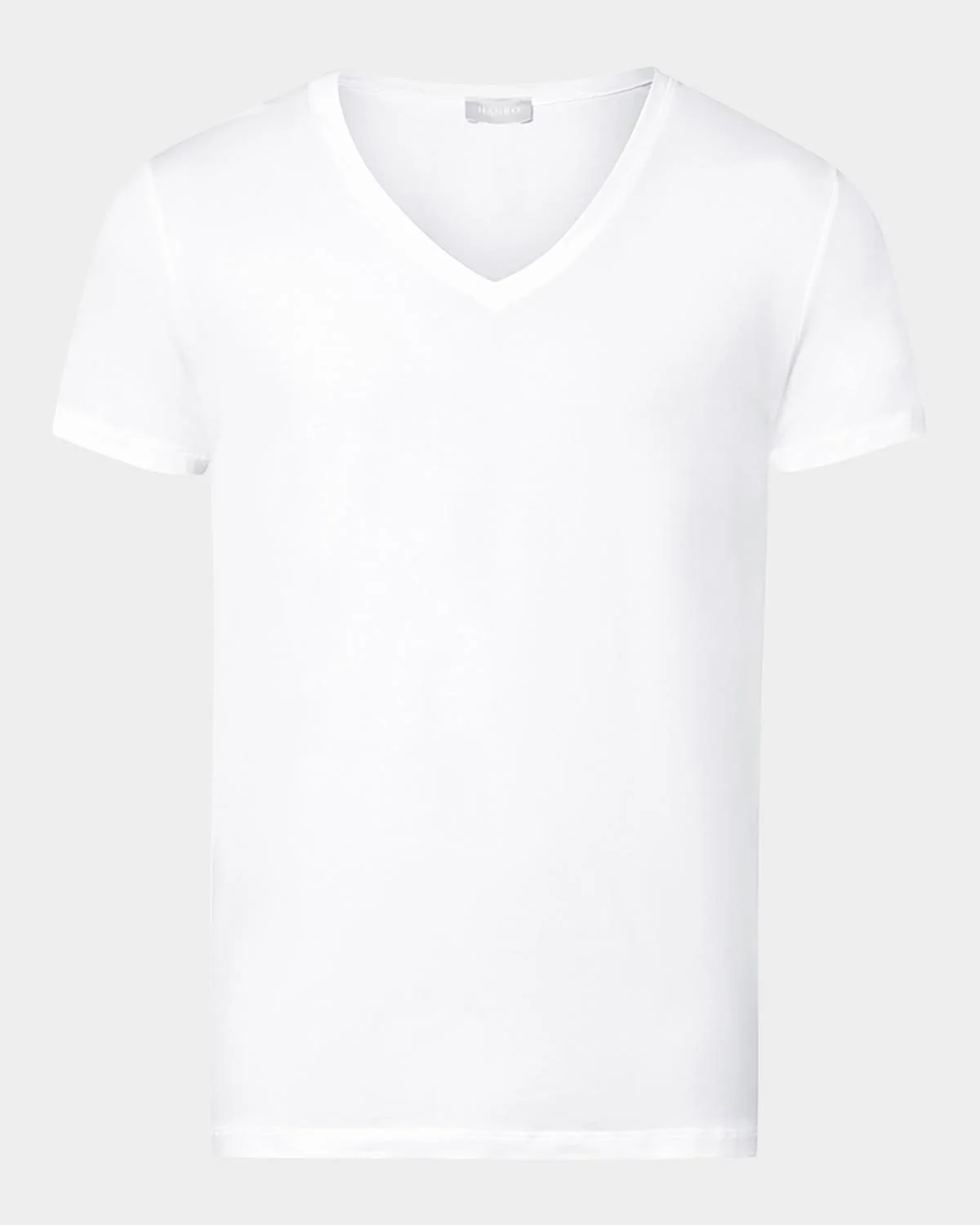 Cotton Superior V-Neck T-Shirt - 1