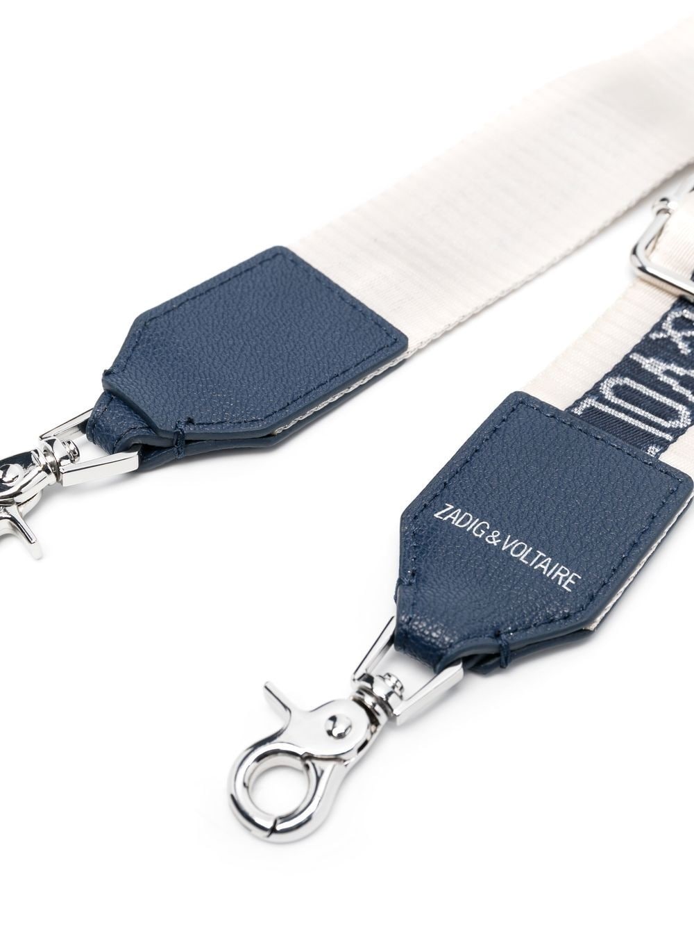 Zadig & Voltaire logo-jacquard shoulder strap | REVERSIBLE