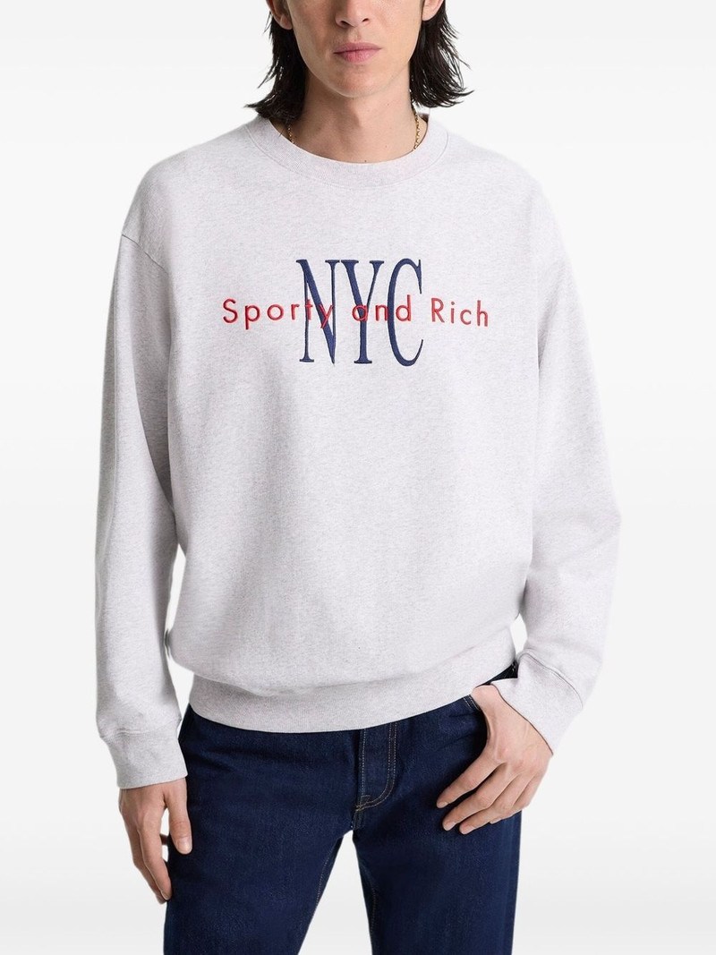 Sporty & Rich cotton sweatshirt outlook