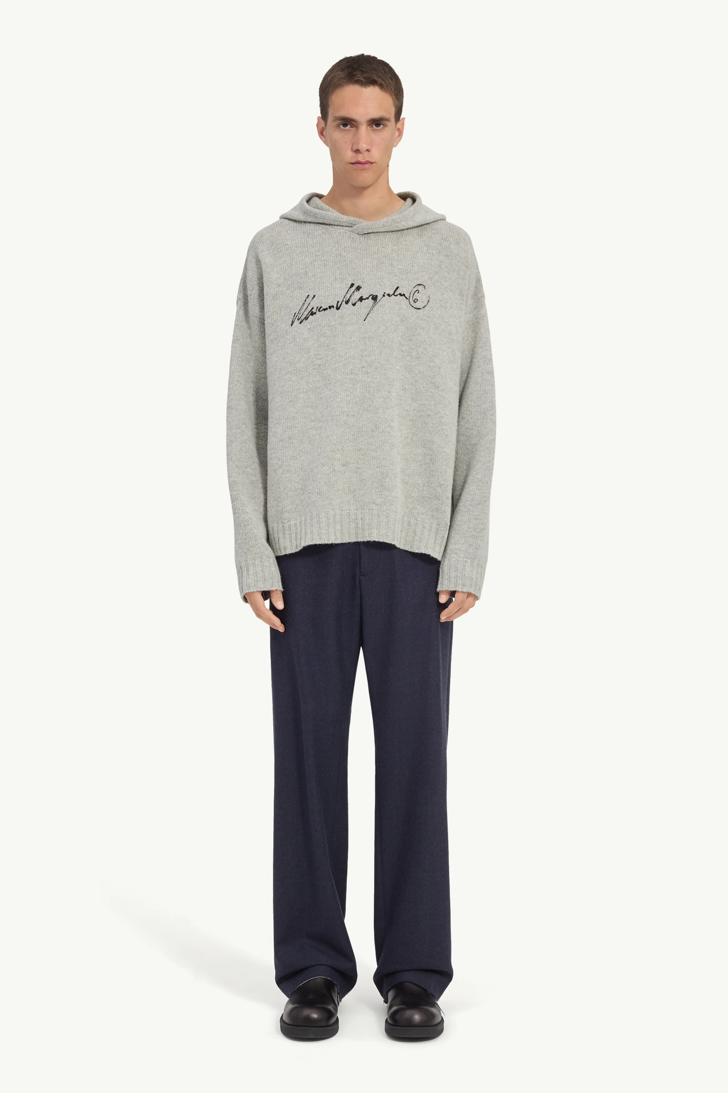 Cotton knit jumper - 1