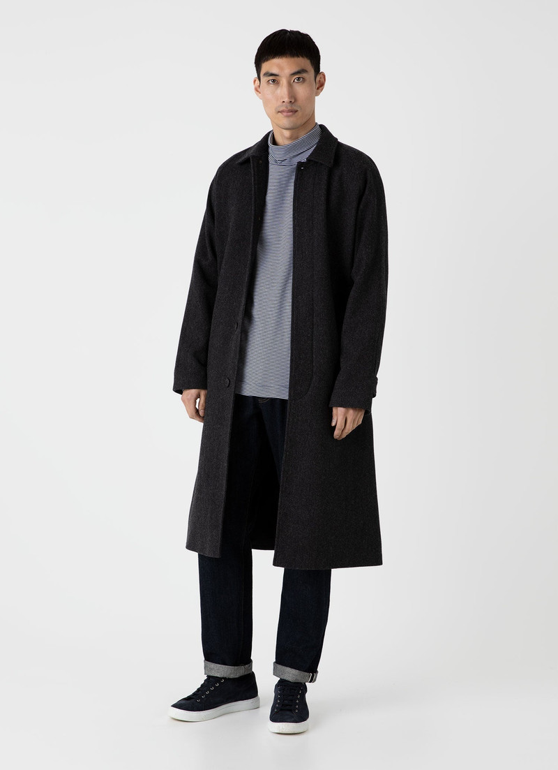 Sunspel Sunspel x Nigel Cabourn Carbon Brushed Roll Neck outlook