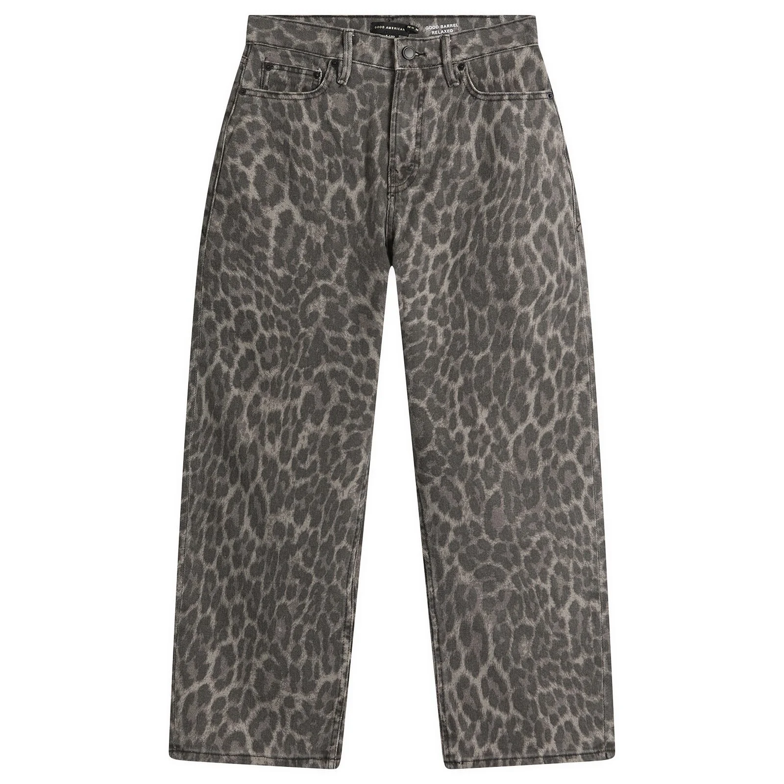 Good American Good Standard Barrel Jeans - 1