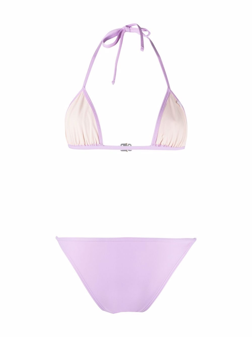 rollercoaster-buckle bikini set - 2
