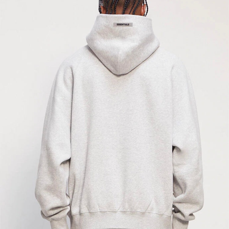Fear of God Essentials FW20 Core Hoodie 'Heather Grey' 0192250500220367 - 4