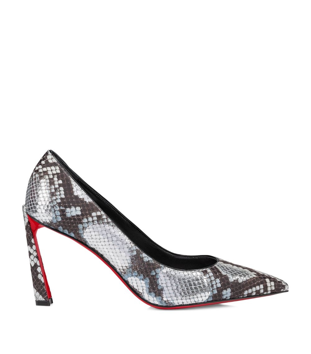 Snake print louboutins hot sale