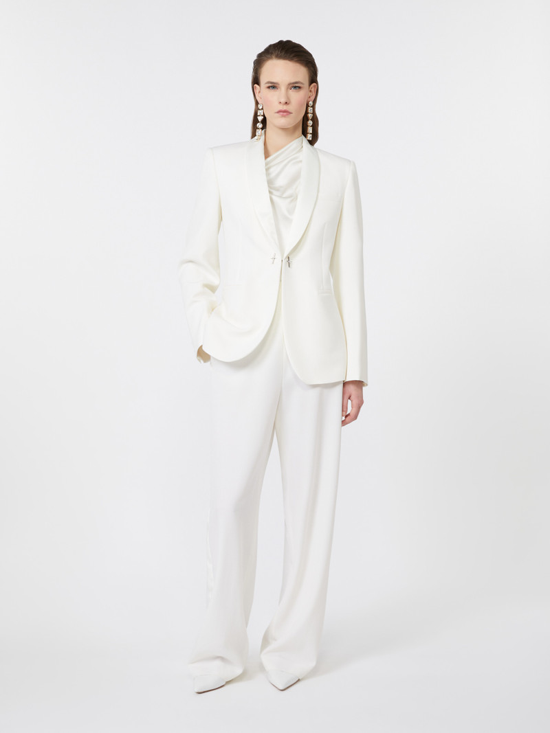 Max Mara GISELLE Gabardine wool blazer outlook