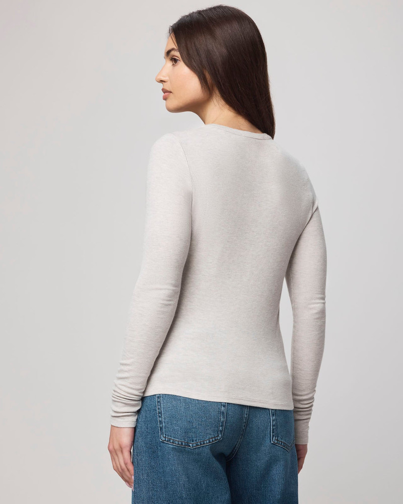 Isabella Eyelash Shimmer Long Sleeve Tee 5